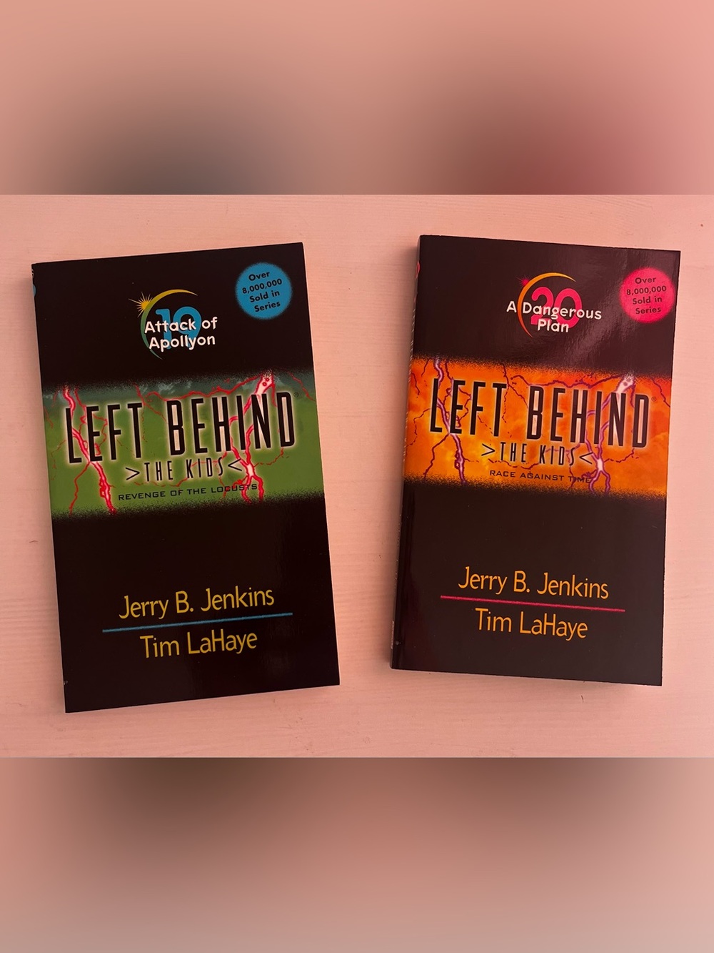 Set of 2 Left Behind The Kids Paperback Books (#19 & #20)